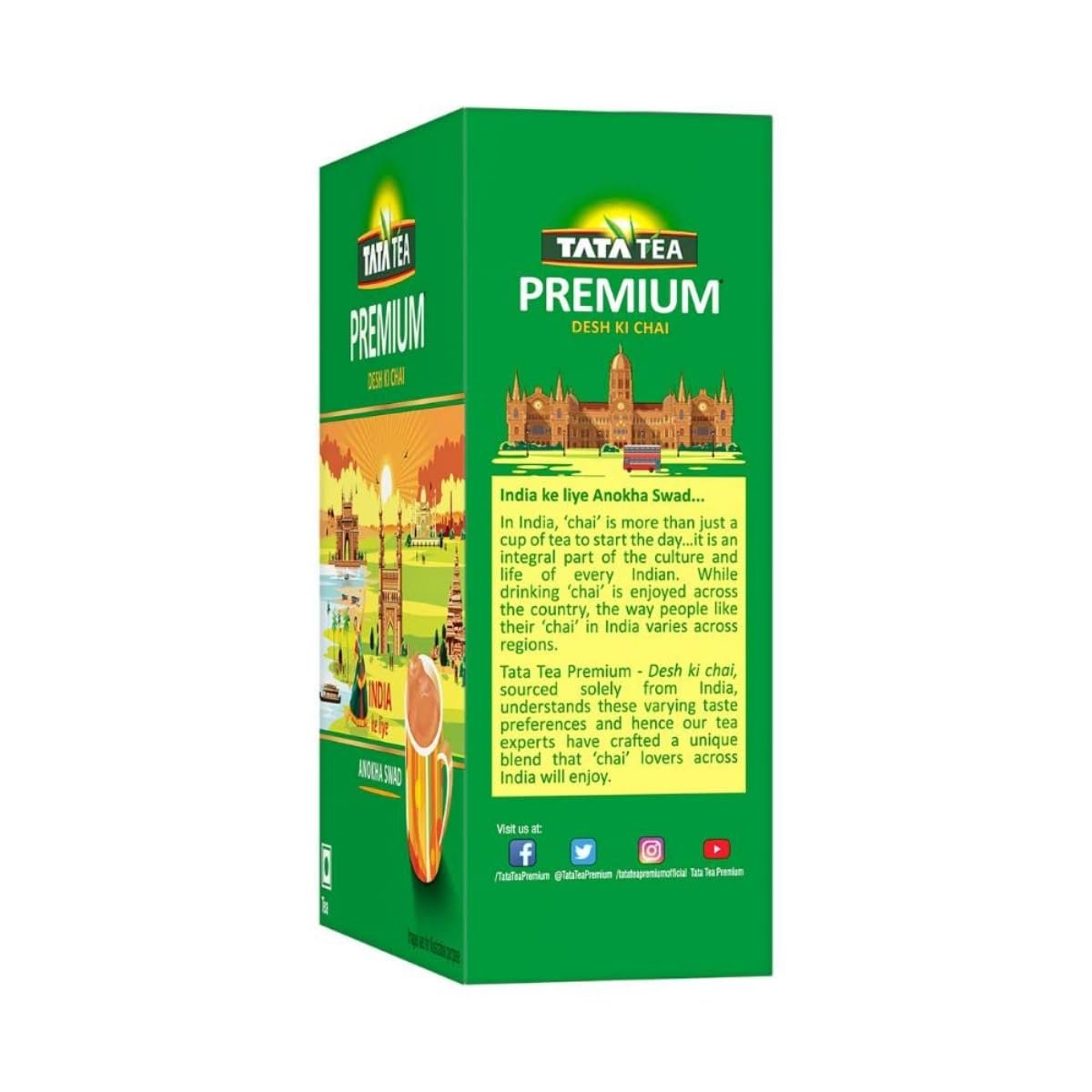 61ojkqz vl. sl1200 Tata Tea Premium, Black Tea, Box, 500g