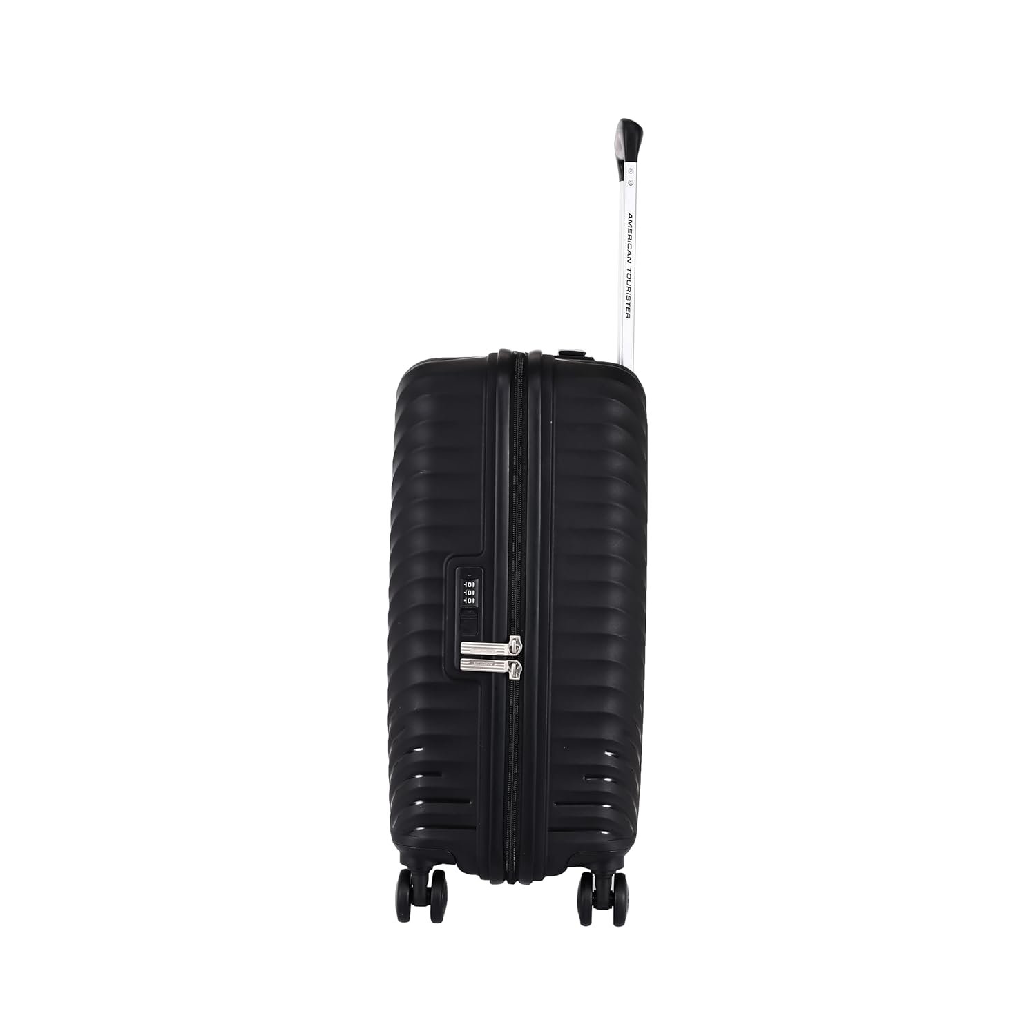 61ynojck56l. sl1500 American Tourister Diamo Trolley Bag with Combination Non TSA Lock & 8 Wheels Hard-Sided PC Large Suitcase/Trolley Bag with Double Spinner Wheels/Luggage for Men & Women