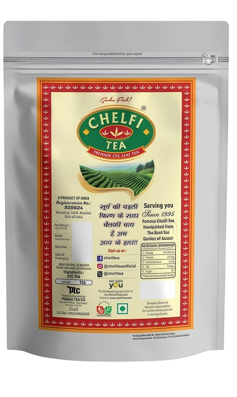 61alwgsmml. sl1294 Chelfi Tea Premium | 1Kg Pack | Fine Blended Tea Granules with Long Leaf | Black Tea | Quality Ours, Satisfacion Yours.
