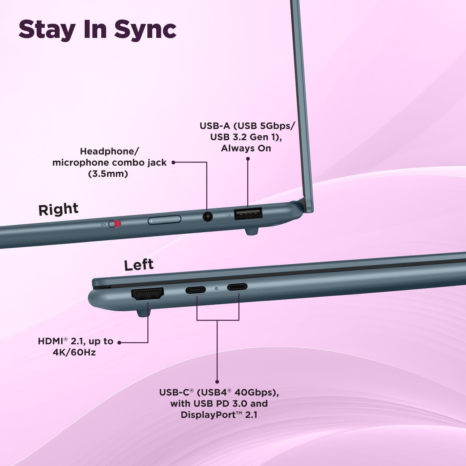 61cmpbqzdhl. sl1500 Lenovo Yoga Slim 7 AMD Ryzen AINow 7 350, 83JY005YIN AI Laptop, Copilot+ 32GB RAM/1TB SSD/14(35.5cm)WUXGA OLED/50 TOPS/Windows 11, Office Home 2024, Backlit Keyboard, 1Yr ADP Free, Teal, 1.19Kg