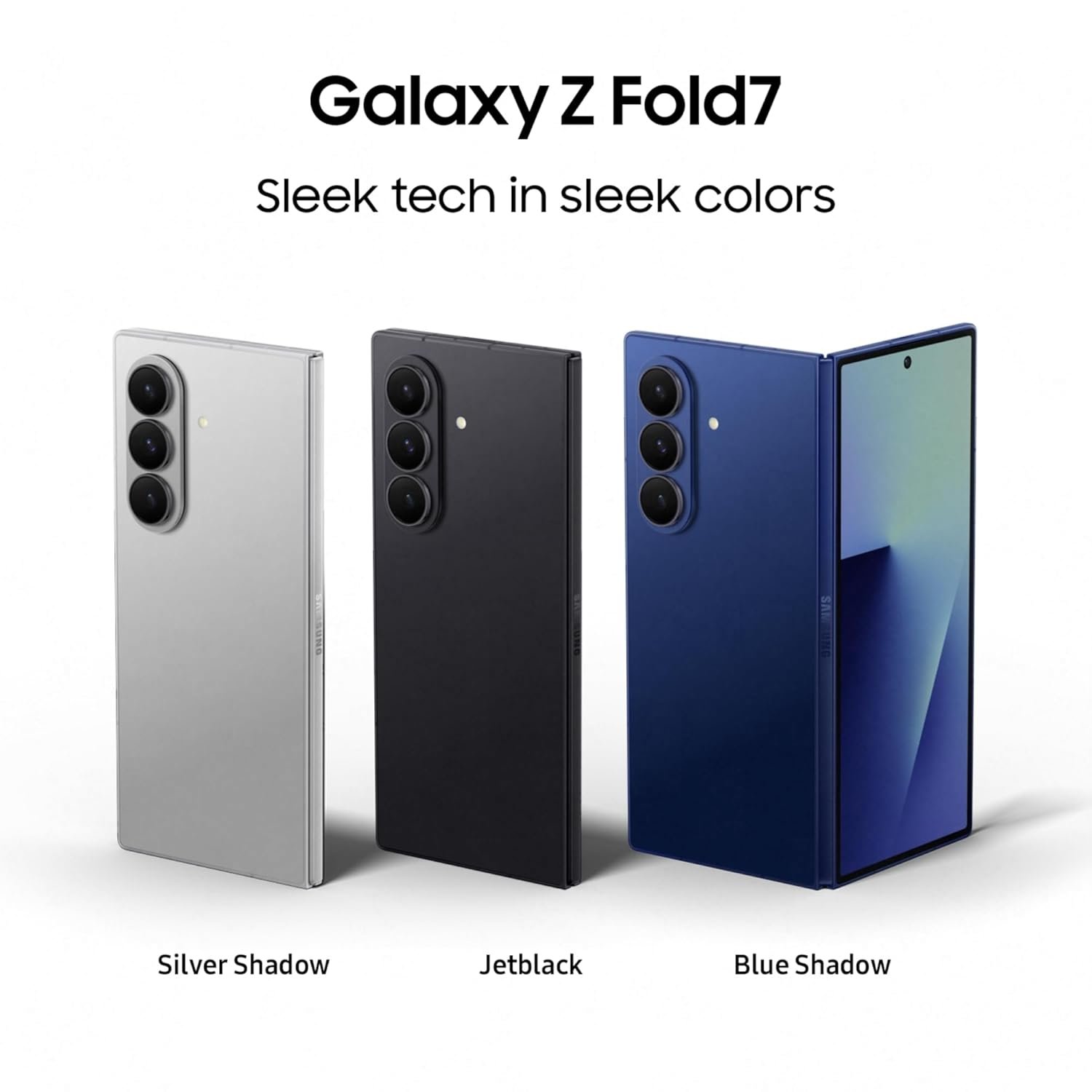 61ebu0wb2fl. sl1500 Samsung Galaxy Z Fold7 5G Mobile with Galaxy AI (Silver Shadow, 12GB RAM, 256GB Storage), Ultra Sleek Design with 200MP Camera, Ultra-Smooth Gaming with Powerful Snapdragon 8 Elite, Google Gemini