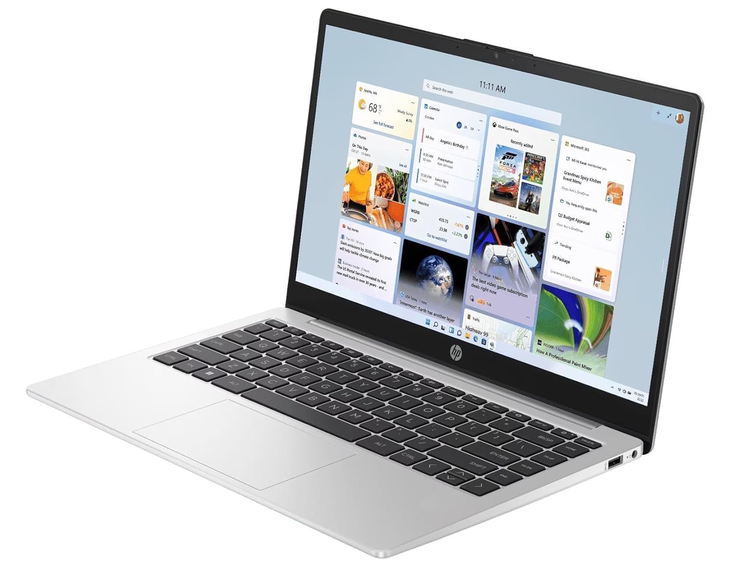 61fjz3twoil. sl1500 1777801336 1835 HP 240R G10 Business Laptop 14 Inch FHD IPS Display with Intel Core 3-100U Processor, 8GB DDR4 RAM, 512GB NVMe SSD, Intel Graphics, Windows 11 Pro, MS Office 2024, Copilot Key, Turbo Silver