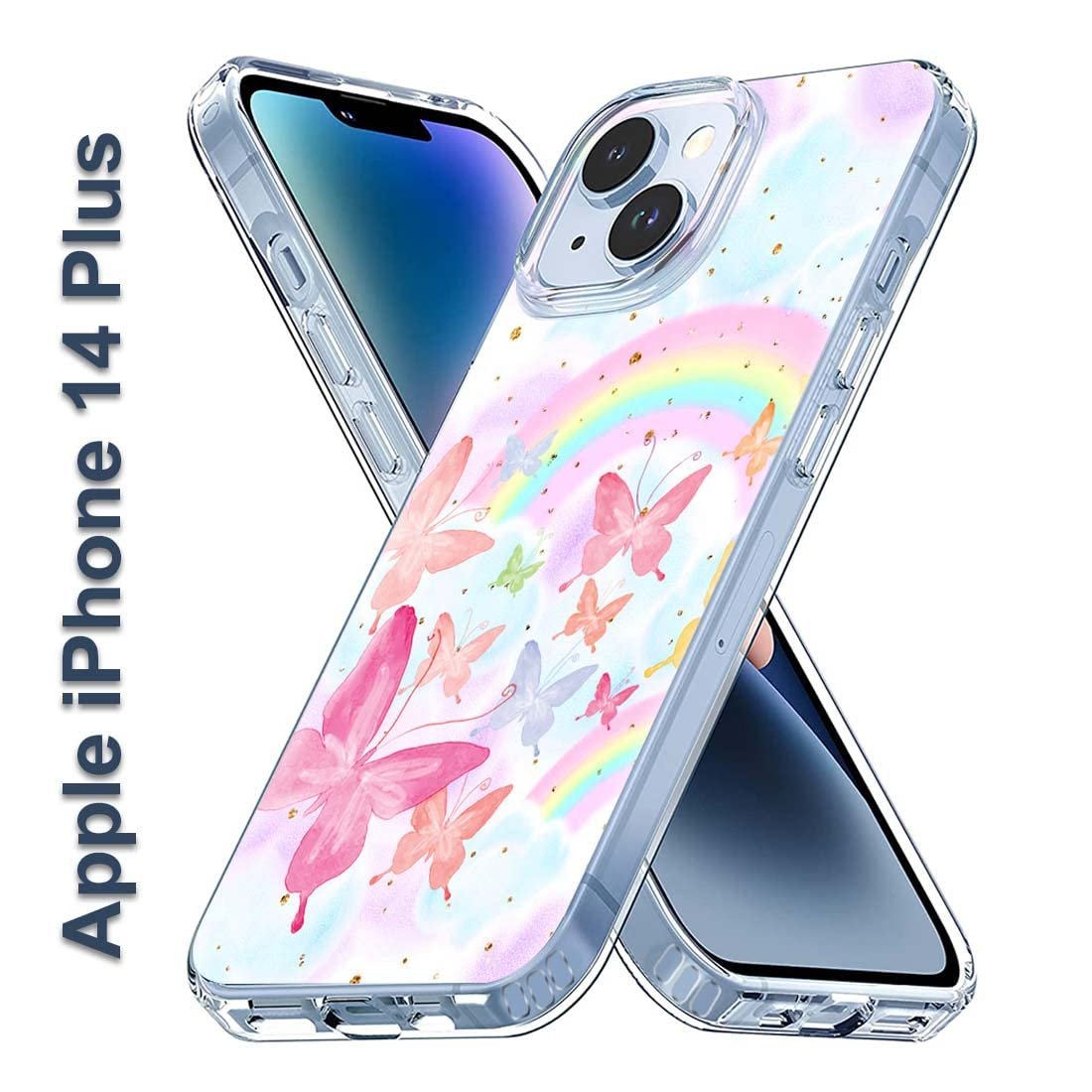 61pnuo9uful. sl1100 Fashionury Printed Back Cover Case Compatible for Apple iPhone 14 Plus Back Cover for Apple iPhone 14 Plus -D3057