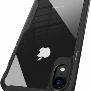 CaseLord Non-Yellowing Transparent Back Cover for Apple iPhone XR | Shockproof Clear Hybrid Case | Anti-Yellow Slim Fit Hard PC + Soft TPU Mobile Cover with Camera Protection (30126)