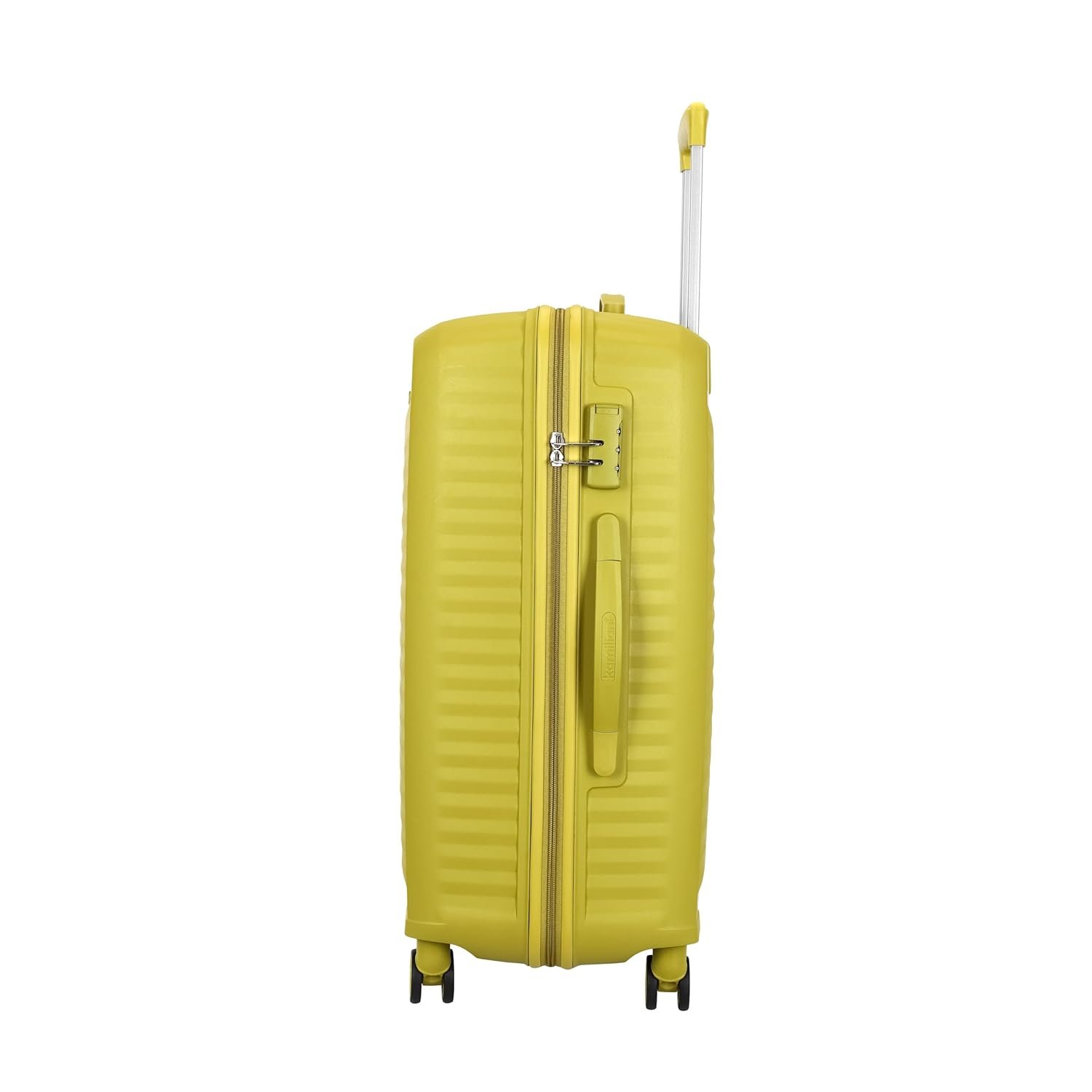 61vsoq020jl. sl1500 Kamiliant by American Tourister Rock-Lite 66L Hard Sided Trolley Bag for Men & Women with 3 Digit Combination Lock, Set of 2pc (Small & Medium) – Cress Green