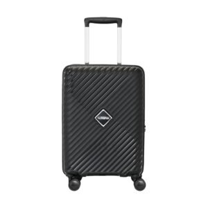 American Tourister Diamo Trolley Bag with Combination Non TSA Lock & 8 Wheels Hard-Sided PC Large Suitcase/Trolley Bag with Double Spinner Wheels/Luggage for Men & Women