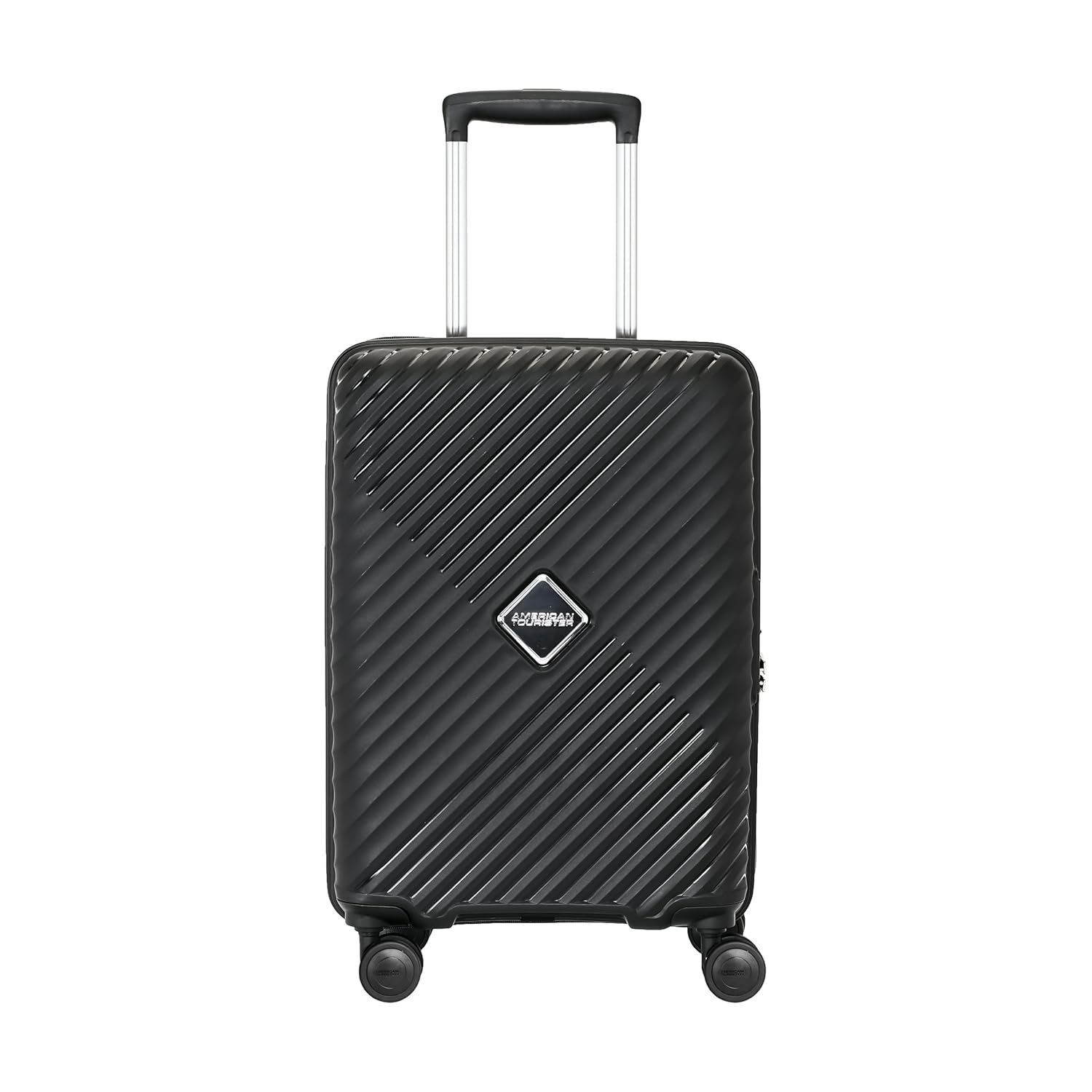 American Tourister Diamo Trolley Bag with Combination Non TSA Lock & 8 Wheels Hard-Sided PC Large Suitcase/Trolley Bag with Double Spinner Wheels/Luggage for Men & Women American Tourister Diamo Trolley Bag with Combination Non TSA Lock & 8 Wheels Hard-Sided PC Large Suitcase/Trolley Bag with Double Spinner Wheels/Luggage for Men & Women