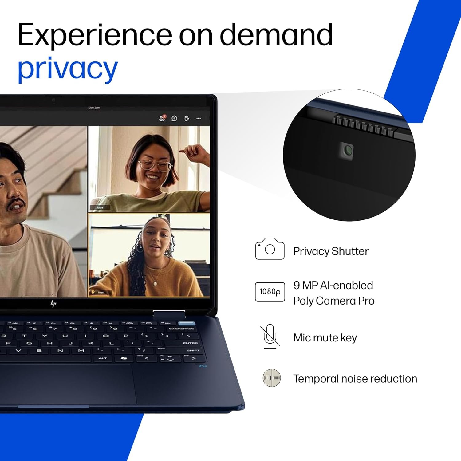 71wdnjq4qpl. sl1500 HP Omnibook Ultra Flip (Previously Spectre), Intel Core Ultra 9 288V (32GB LPDDR5x, 2TB SSD), 3K, OLED, 120 Hz, 14/35.6cm, Win11, M365* Office24, Blue, 1.34kg, fh0369tu, 9MP Camera, Backlit Laptop