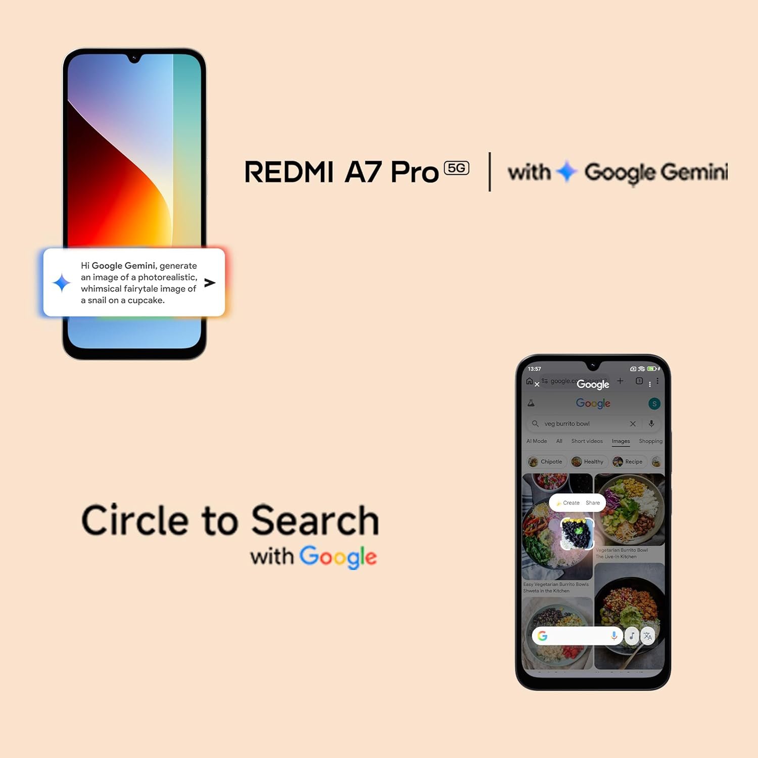 71ejqjkefil. sl1500 REDMI A7 Pro 5G (Black, 4GB RAM, 64GB Storage) | Segments Fastest Processor | Segments Largest Battery | Segments Largest & Smoothest 6.9in 120Hz Display