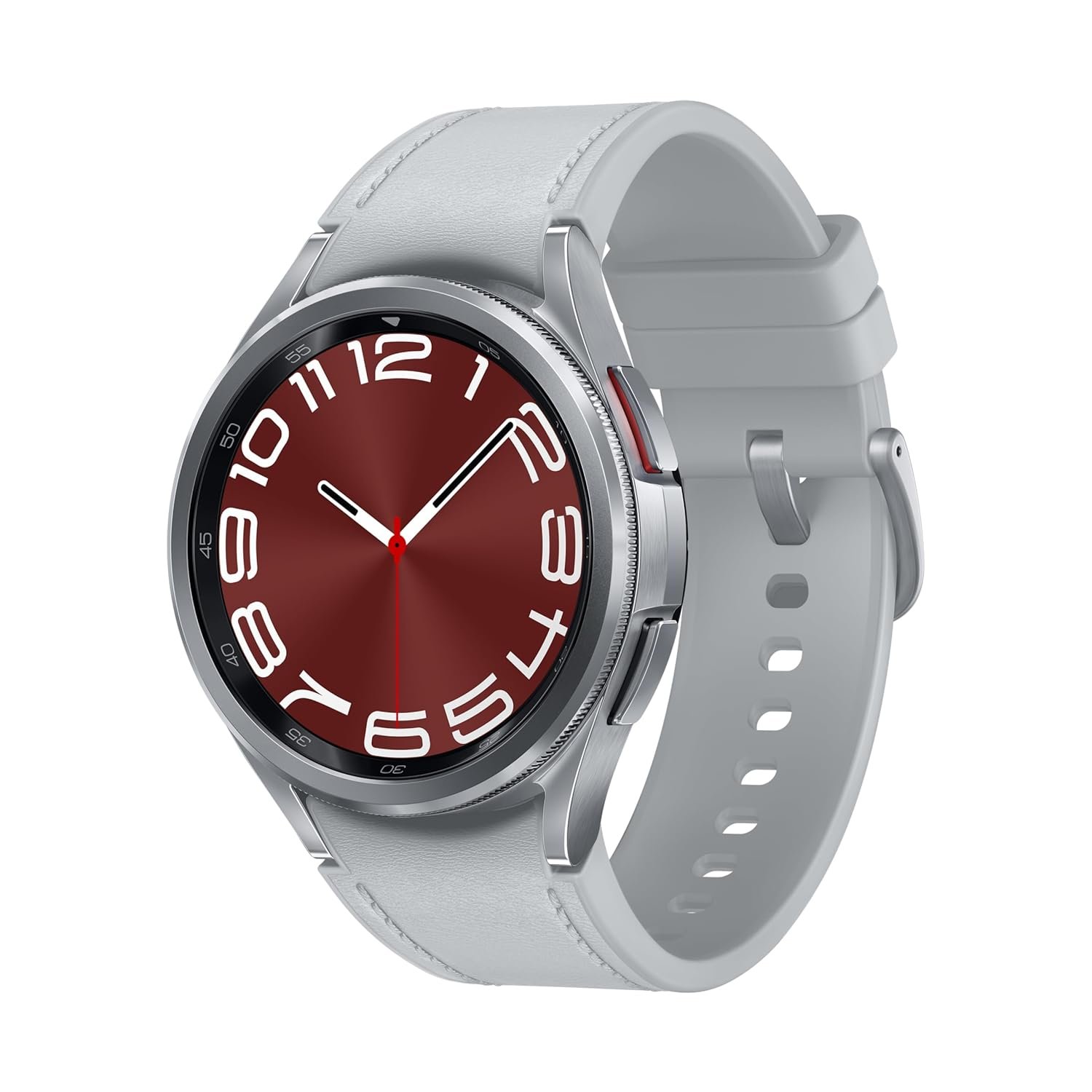 Samsung Galaxy Watch6 Classic (Smartchoice) (Silver, 47mm) | Rotating Bezel | LTE | Monitor BP and ECG | Track Sleep and Health | Upto 40hrs Charge with Fast Charging | Galaxy Ecosystem | IP68 Samsung Galaxy Watch6 Classic (Smartchoice) (Silver, 47mm) | Rotating Bezel | LTE | Monitor BP and ECG | Track Sleep and Health | Upto 40hrs Charge with Fast Charging | Galaxy Ecosystem | IP68