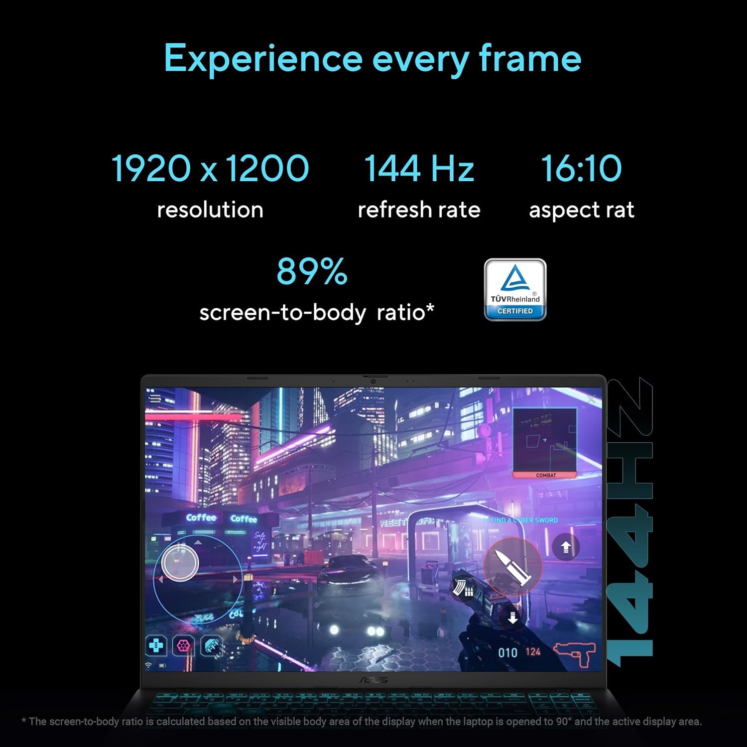 81bny8miuzl. sl1500 ASUS Gaming V16 (2025), 14th Gen, Intel Core 5 210H Gaming Laptop(RTX 5050-8GB/16GB RAM/512GB SSD/FHD+/16/144Hz/Windows 11/M365 Basic*/Office Home 2024/Matte Black/1.95 Kg) V3607VH-RP037WS