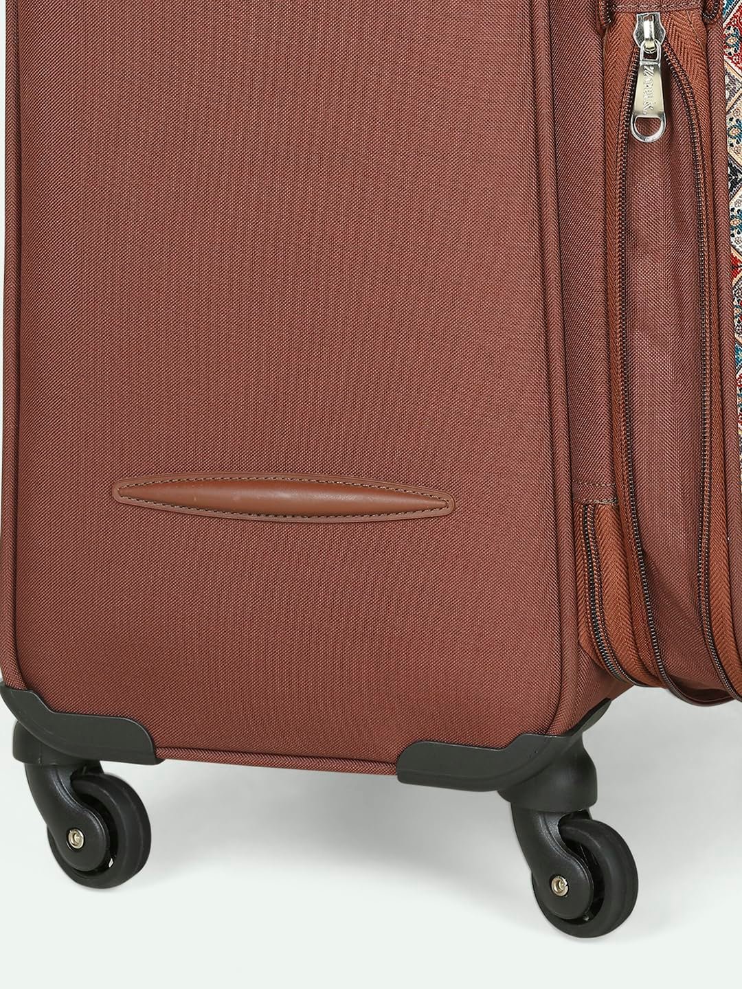 81vktka3wdl. sl1440 ZOUK Avasa Jammu Kaleen Polyester Soft 4 Spinner Wheel 360° Rotating Cabin 50 cm Multicolor Trolley, Luggage, Suitcase Bags for Travel for Men and Women
