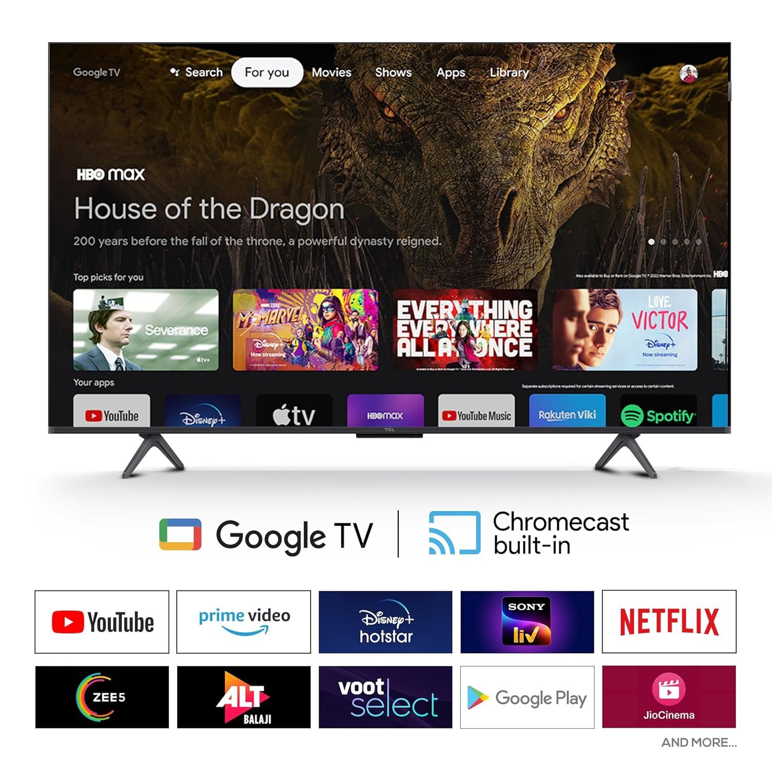 81yvse0lfil. sl1500 TCL 139 cm (55 inches) 4K Ultra HD Smart QLED Google TV 55T8C