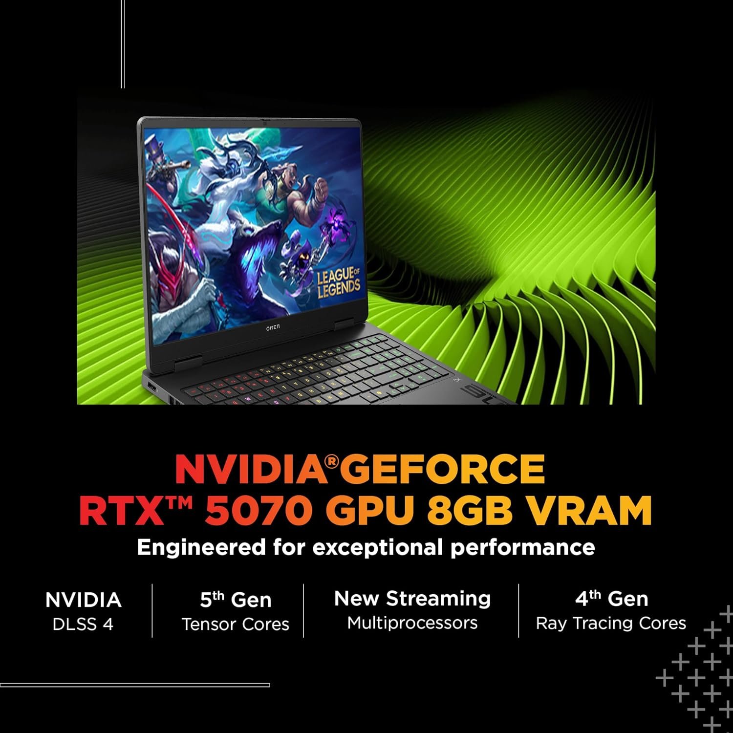 81g1xflgxbl. sl1500 HP Omen, Intel Core Ultra 9 285H, 8GB RTX 5070, 32GB DDR5, 1TB SSD, 165Hz, 2k WUXGA, 3ms, 400 nits, 16/40.6cm, Win11, M365* Office24, Black, 2.42kg, an0012TX, Unleashed Mode, RGB, AI Gaming Laptop