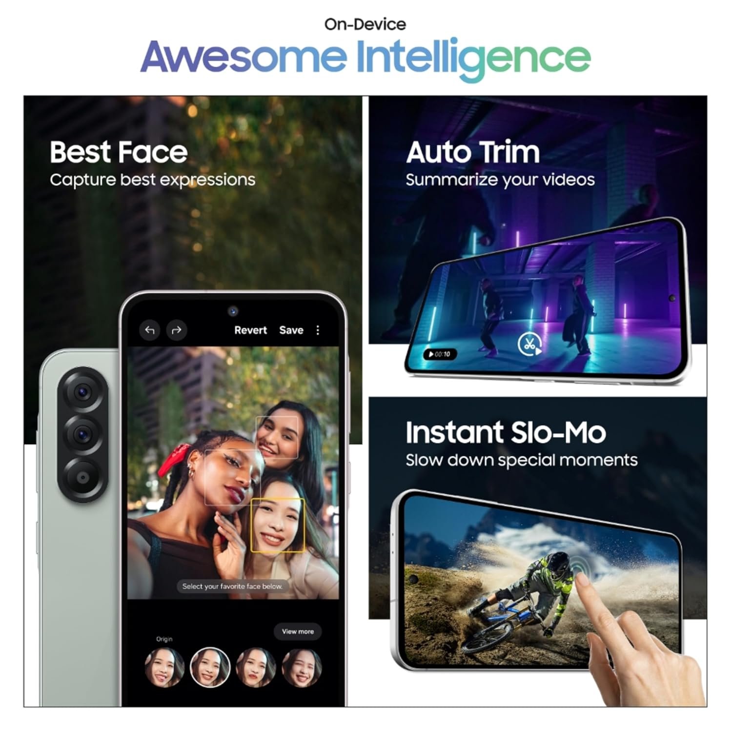 81wr0jkbaal. sl1500 1779403965 3260 Samsung Galaxy A56 5G (Awesome Olive, 8GB, 128GB) | Awesome Intelligence: Circle to Search, Intelligent Editing | Awesome 6 OS & 6 Years Security Updates | IP67