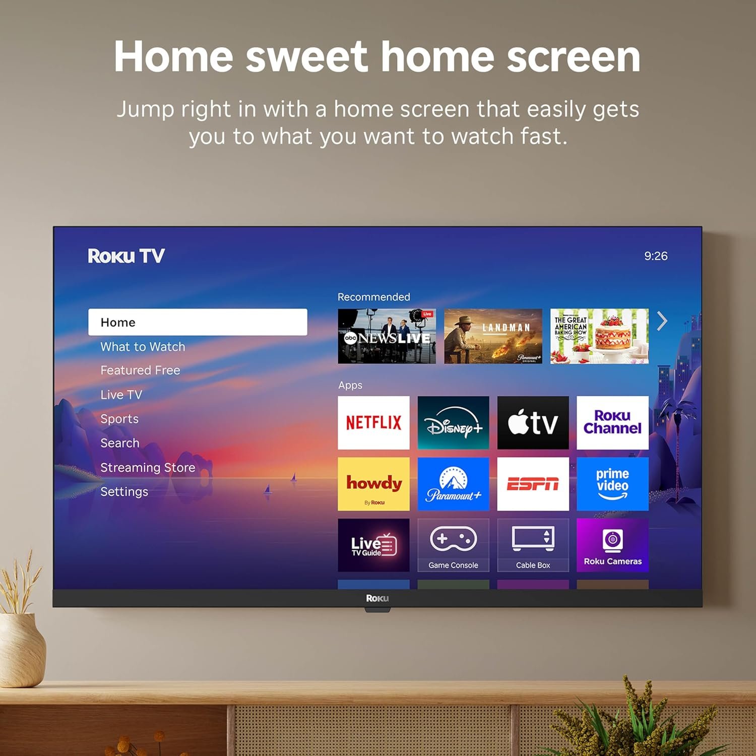 81yorffxyl. sl1500 Roku Smart TV 2025 – 32-Inch Select Series, 1080p Full HD TV – Roku TV with Voice Remote – Flat Screen LED Television with Wi-Fi for Streaming Live Local News, Sports, Family Entertainment
