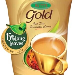 RJ 7773 Gold Tea, Premium Assam Teas With Gently Rolled Aromatic Long Loose Leaves, Rich & Aromatic Chai, Black Tea (500g)