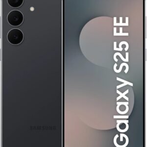 Samsung Galaxy S25 FE 5G (JetBlack, 8GB RAM, 128GB Storage) | Exynos 2400 Deca Core Processor | 50MP Triple Camera | 6.7-inch Dynamic AMOLED 2X Display | AI Features Enabled Smartphone