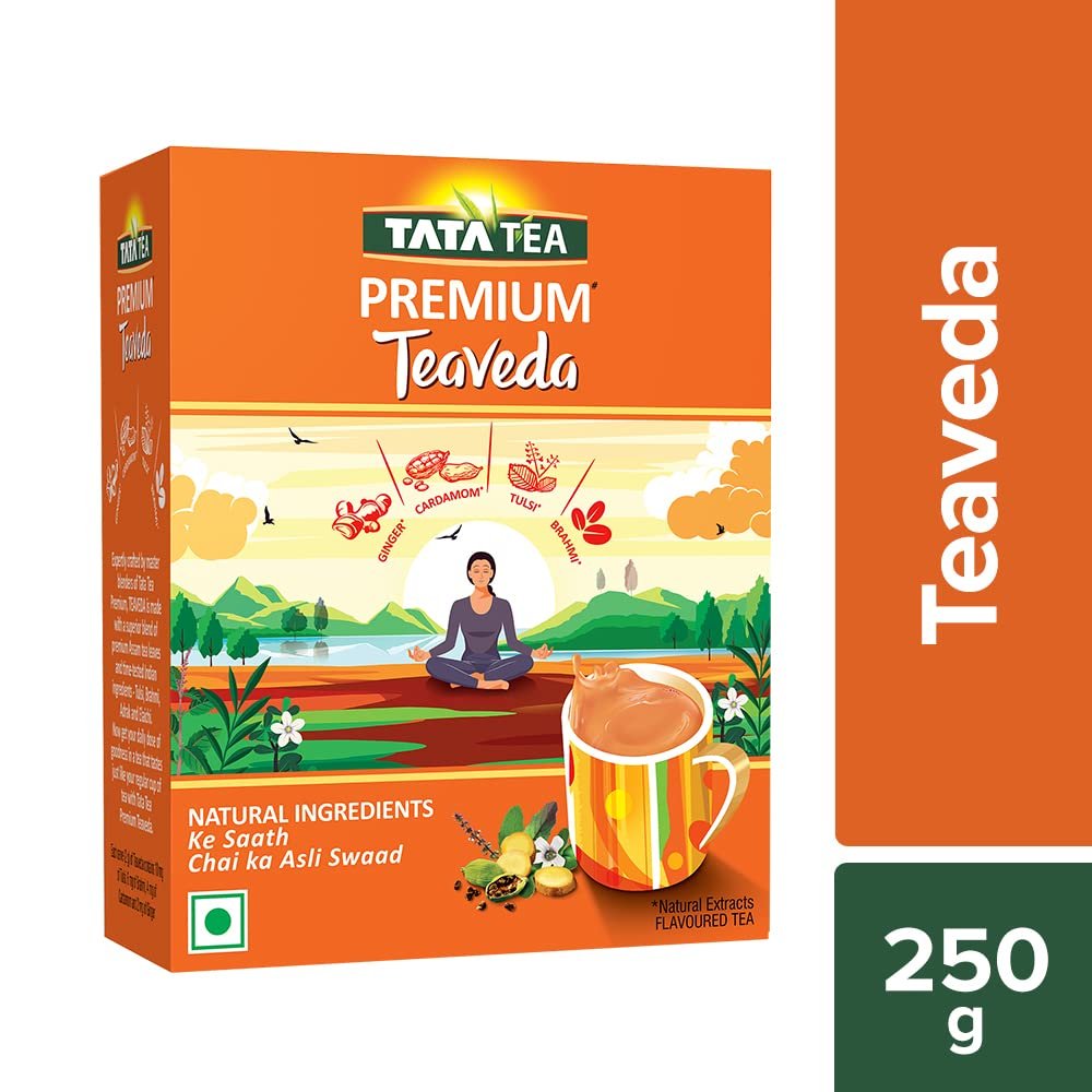 616dgijswql. sl1000 Tata Tea Premium Teaveda | Premium Assam Tea Leaves | 250g
