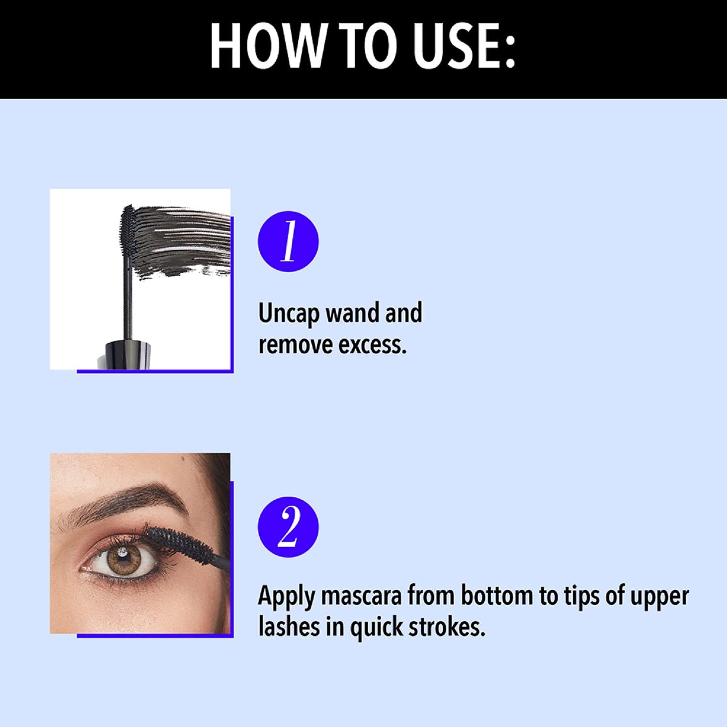 61bpaqbtb7l. sl1500 1782614421 1174 Blue Heaven Lash Twist Curling Mascara for Women | Waterproof, Smudge Proof & Long Lasting | Quick Dry, No Clumping | Intense Black Volumizing & Curling Mascara | 12ml