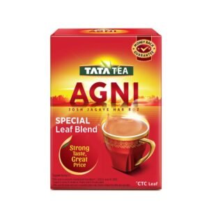 TATA TEA AGNI, Special Leaf Blend with Strong Taste Box, assam tea, 500 gram, unflavored