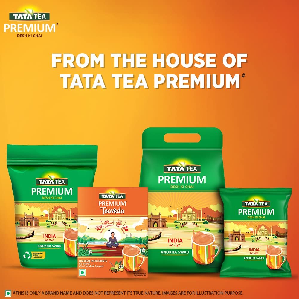 61rjhy66ivl. sl1000 Tata Tea Premium Teaveda | Premium Assam Tea Leaves | 250g