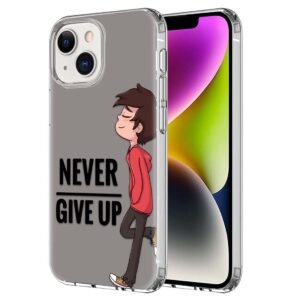 Fashionury Printed Back Cover Case Compatible for Apple iPhone 14 Back Cover for Apple iPhone 14 -D0042
