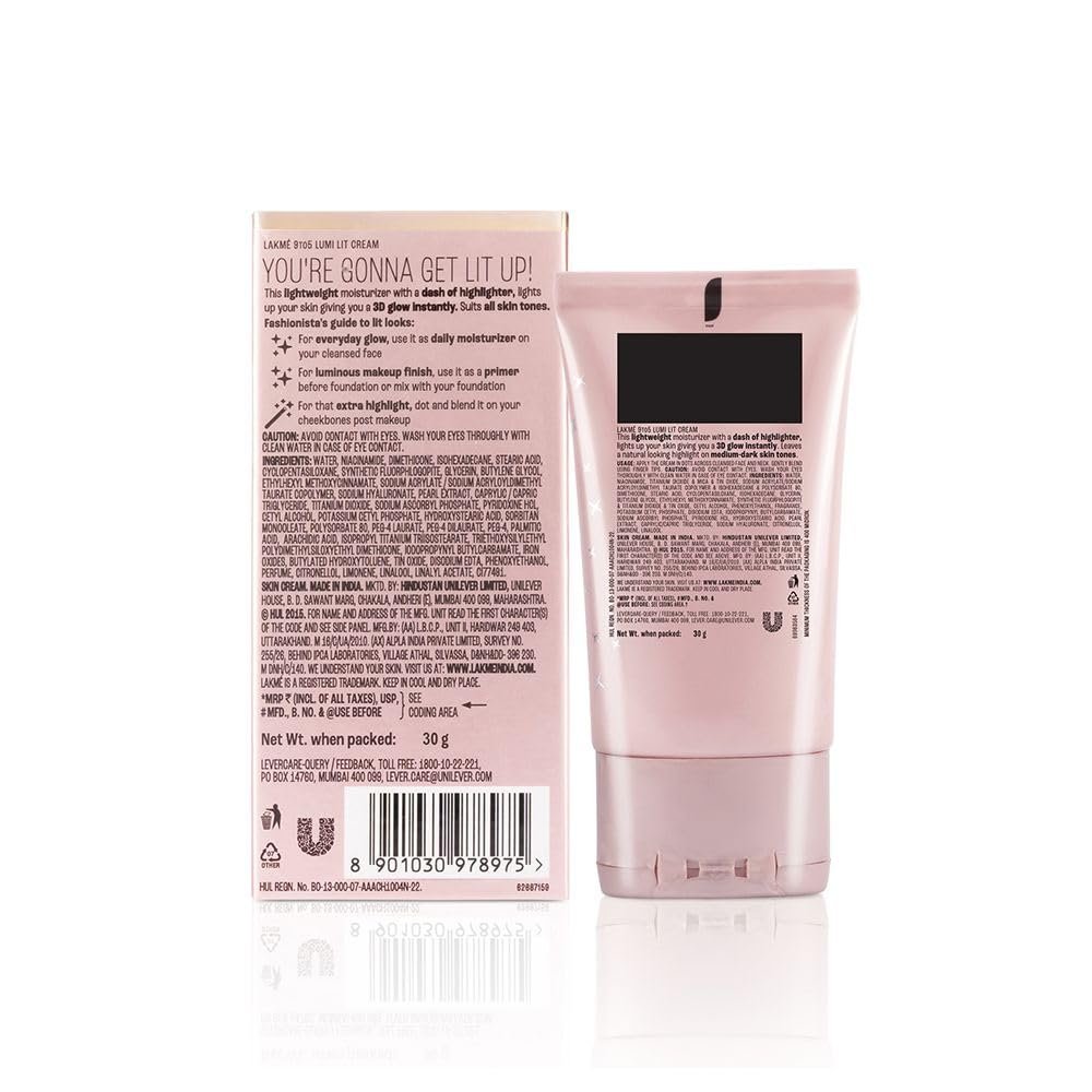 61m5jy4gfbl. sl1000 Lakme Lumi skin Dewy Rose 30g