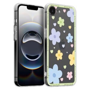 Designer Soft Back Cover Case Compatible for Apple iPhone 16e, Printed,Transparent,Flexible, Silicon for Apple iPhone 16e -D1110
