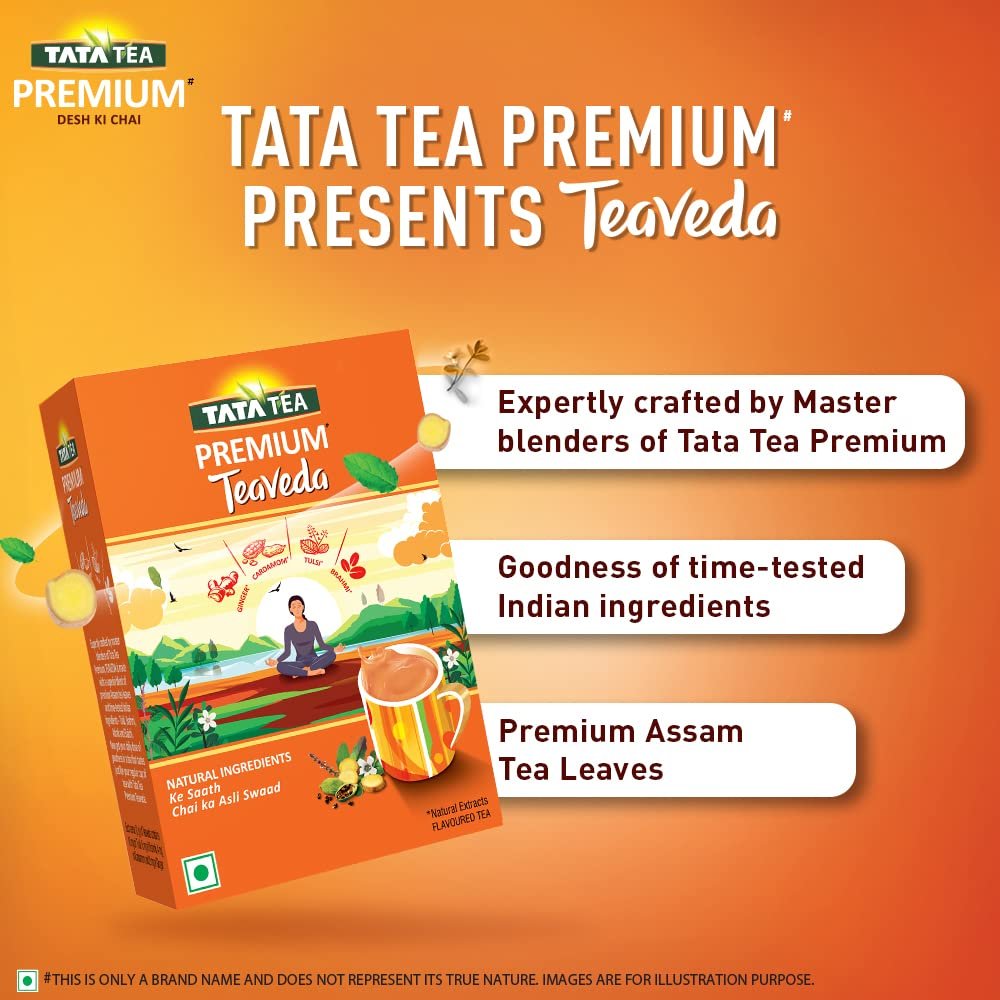 61rfcgywdyl. sl1000 Tata Tea Premium Teaveda | Premium Assam Tea Leaves | 250g