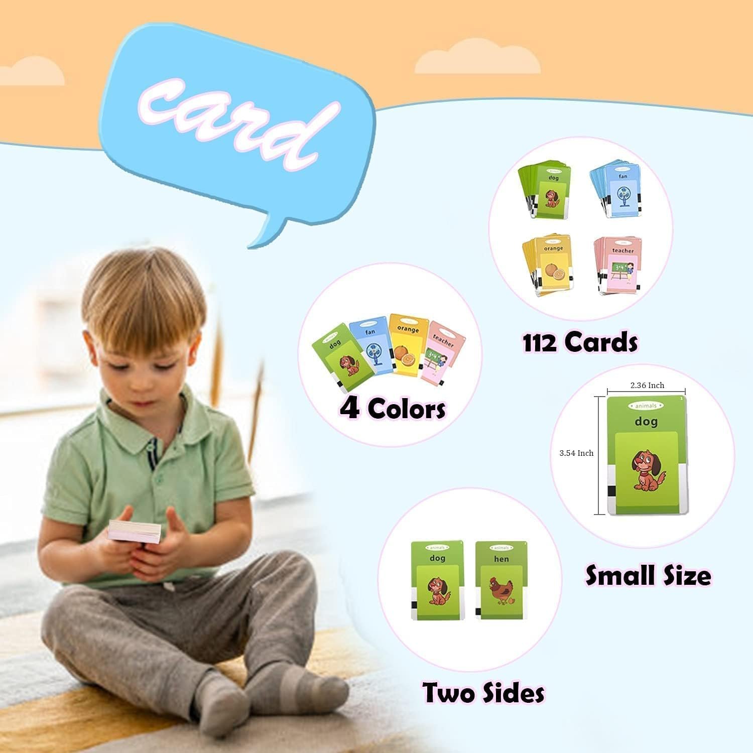 61wthtbfqhl. sl1500 Storio Montessori Talking Flash Cards for Kids 2-5 Years | Rechargeable Educational Learning Toy for Toddlers | Cognitive Language Skills Builder for Boys & Girls | Sound Flashcard Device for Babies