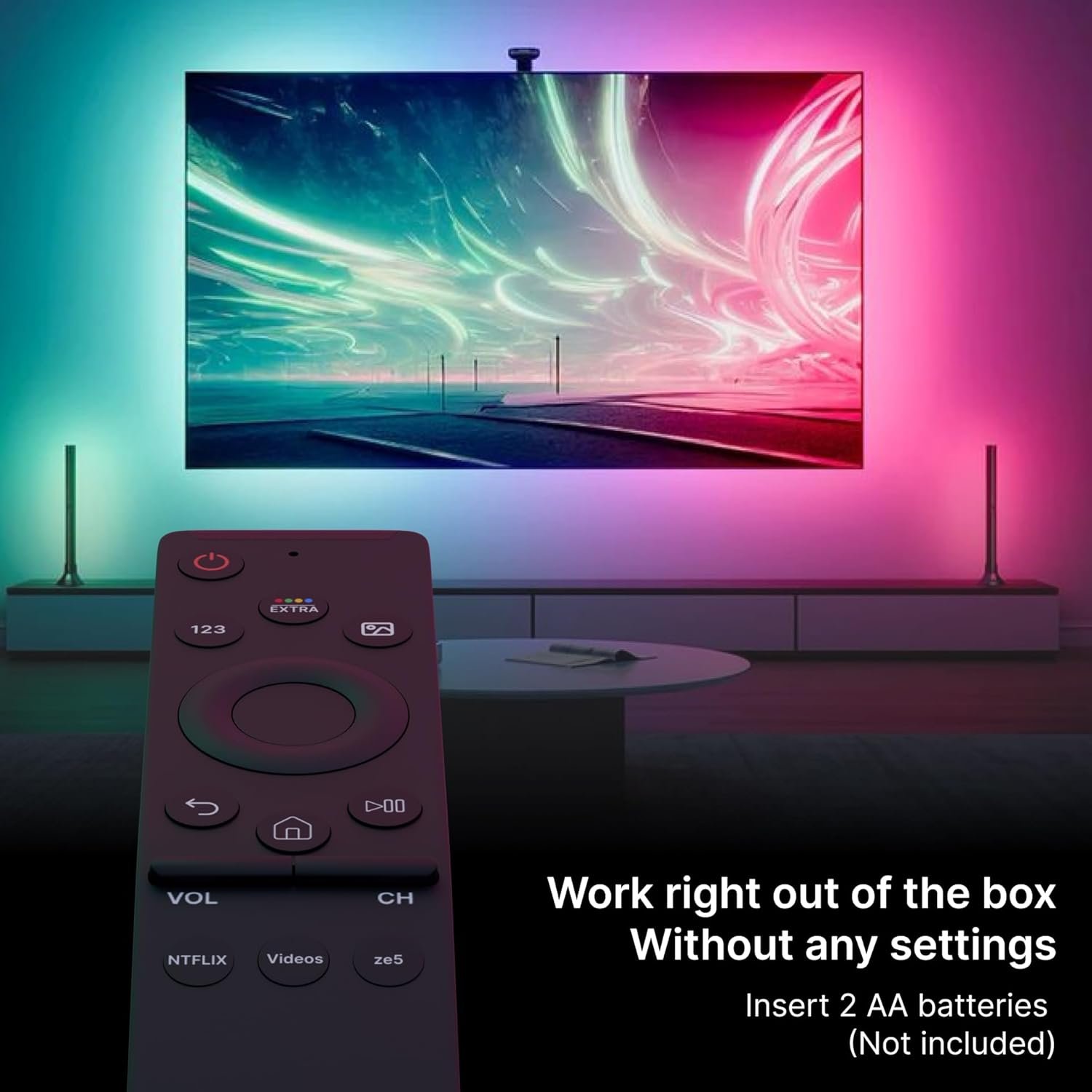710w1zlbaxl. sl1500 ZdalaMit Original Tv Remote Compatible with Samsung Smart 4K Tv Remote Led UHD QLED Television and Monitor Suitable for Frame Ultra 6 7 8 Series with Hot Keys BN59 Model Without Voice Command