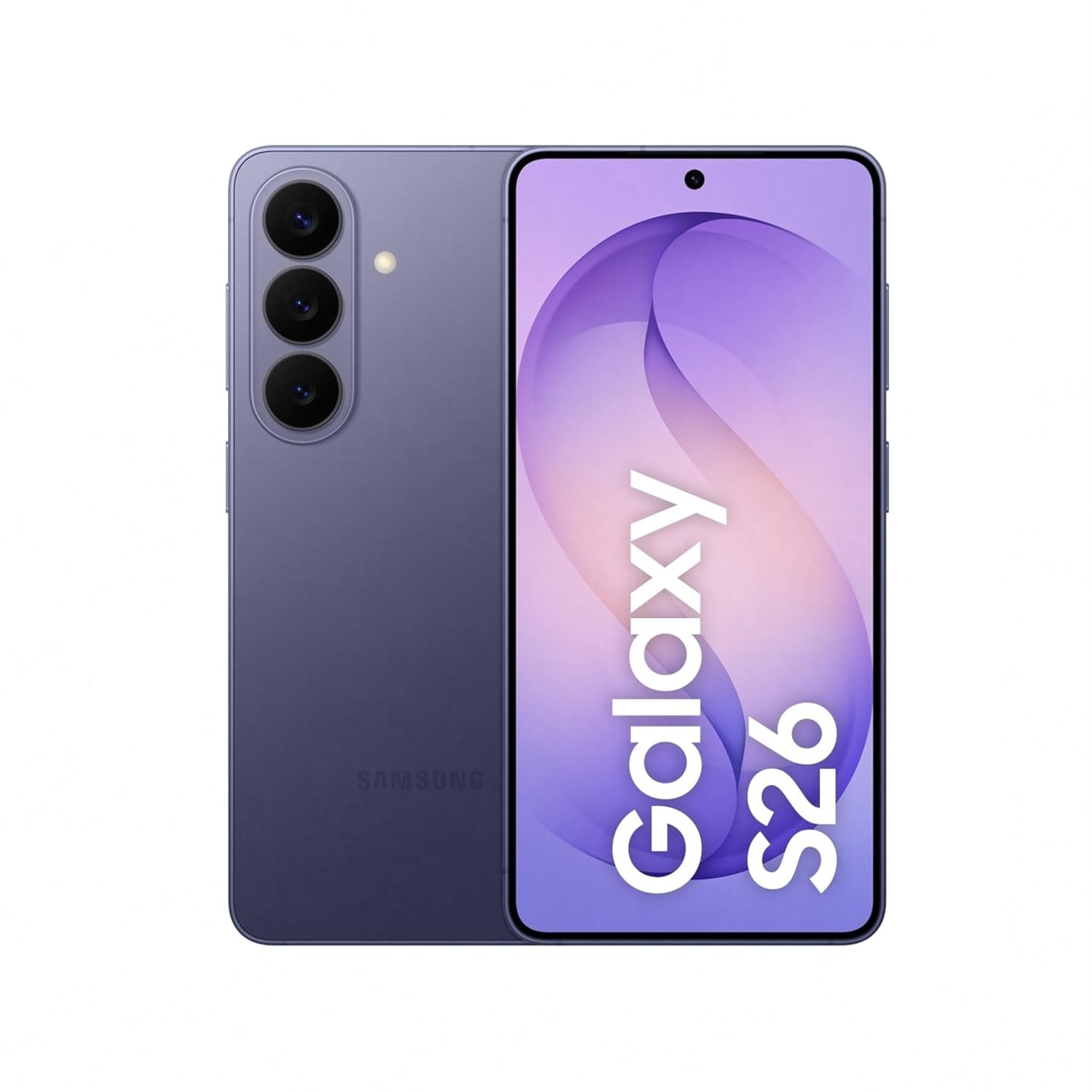 Samsung Galaxy S26 5G (Cobalt Violet, 12GB RAM, 512GB Storage), AI Phone, Photo Assist, Creative Studio, 50MP Camera with ProVisual Engine, Powerful Customized Processor and 4300mAh Battery Samsung Galaxy S26 5G (Cobalt Violet, 12GB RAM, 512GB Storage), AI Phone, Photo Assist, Creative Studio, 50MP Camera with ProVisual Engine, Powerful Customized Processor and 4300mAh Battery