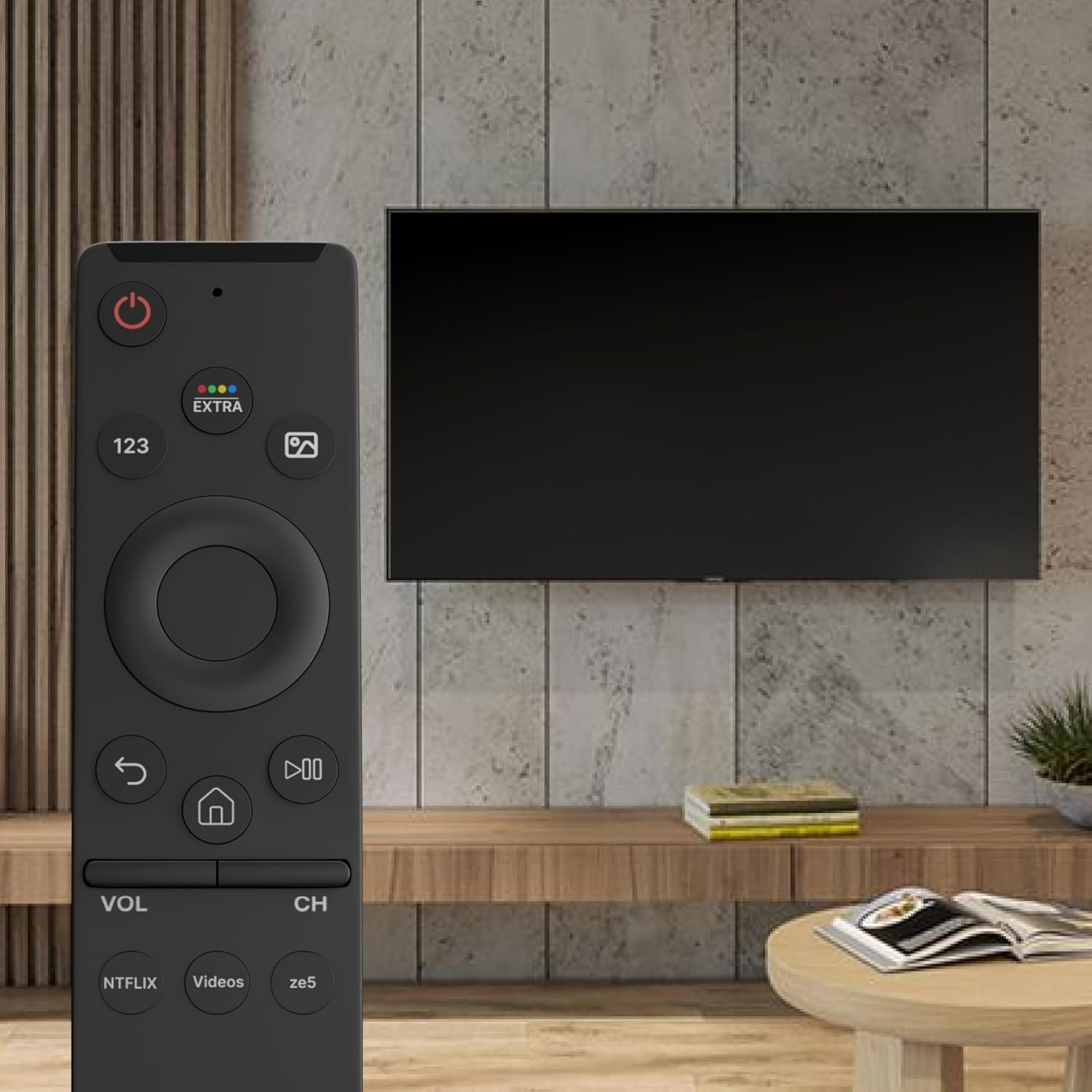 71nczllijtl. sl1500 ZdalaMit Original Tv Remote Compatible with Samsung Smart 4K Tv Remote Led UHD QLED Television and Monitor Suitable for Frame Ultra 6 7 8 Series with Hot Keys BN59 Model Without Voice Command