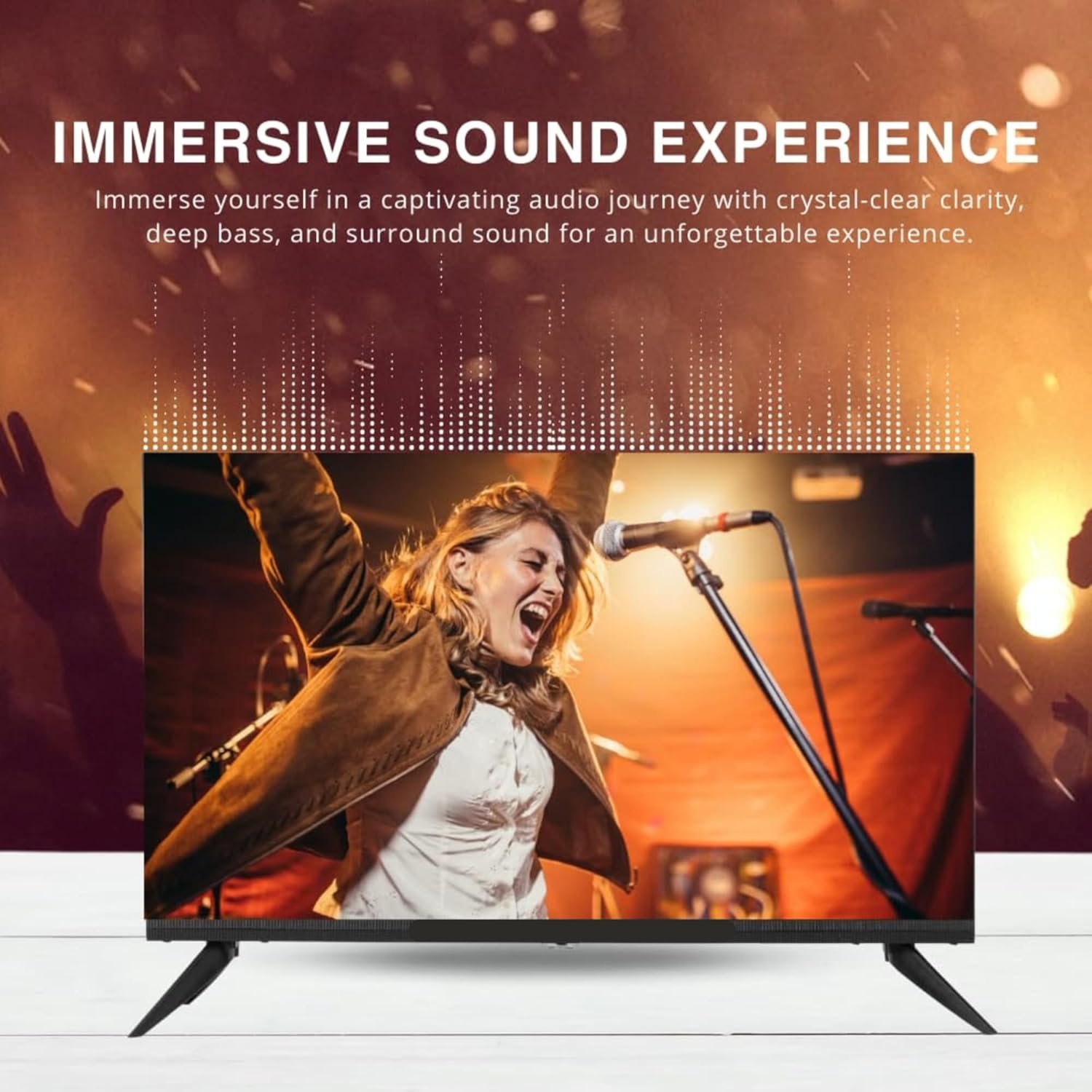 71tyiwhdlvl. sl1500 UNICRON 24 Inch HD LED TV Non Smart 20W Sound Output, Slim Design Premuim Crystal Clear Display with HDMI & USB Ports, Ideal for Home, Office & Monitor