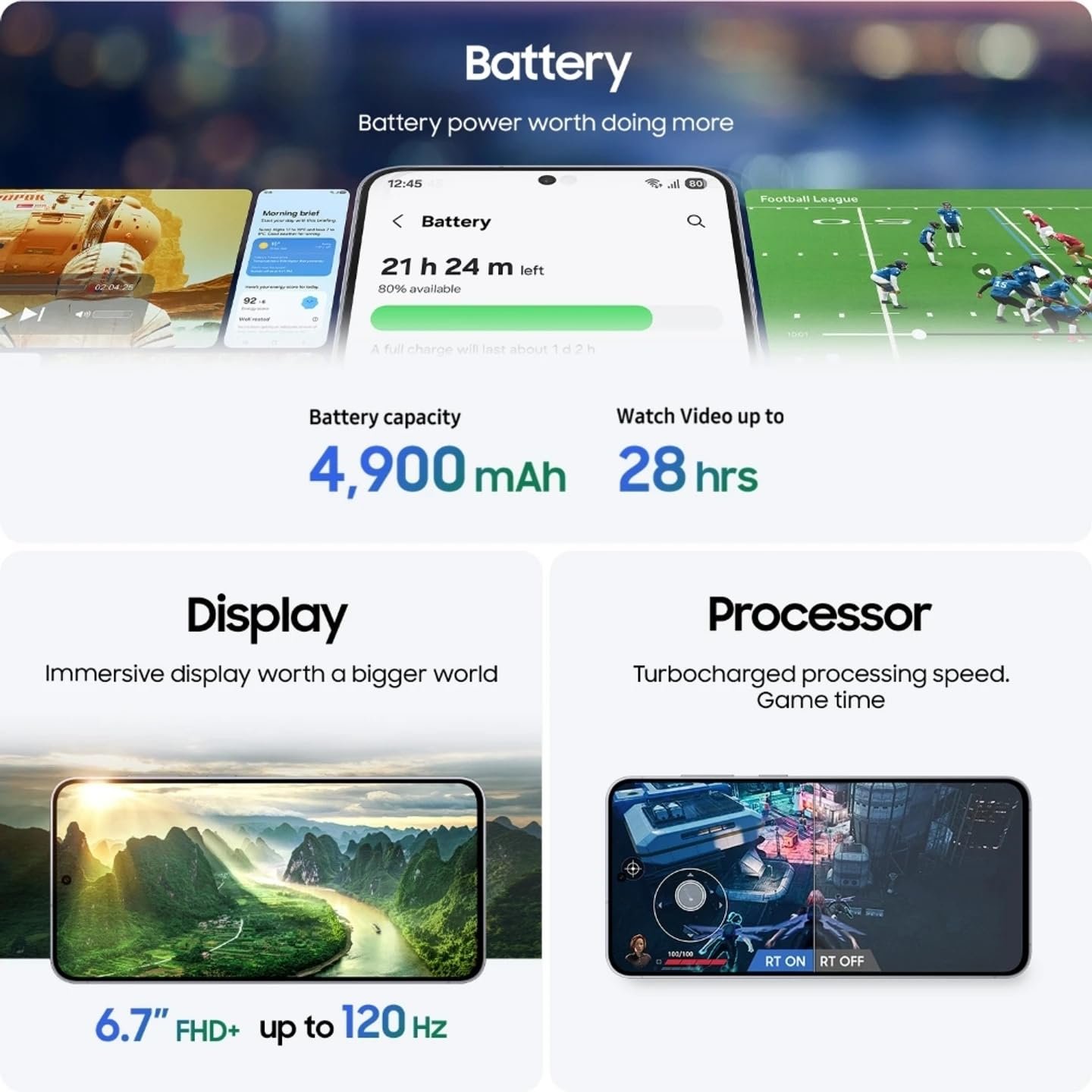 71cfqtnqvpl. sl1440 Samsung Galaxy S25 FE 5G (JetBlack, 8GB RAM, 128GB Storage) | Exynos 2400 Deca Core Processor | 50MP Triple Camera | 6.7-inch Dynamic AMOLED 2X Display | AI Features Enabled Smartphone
