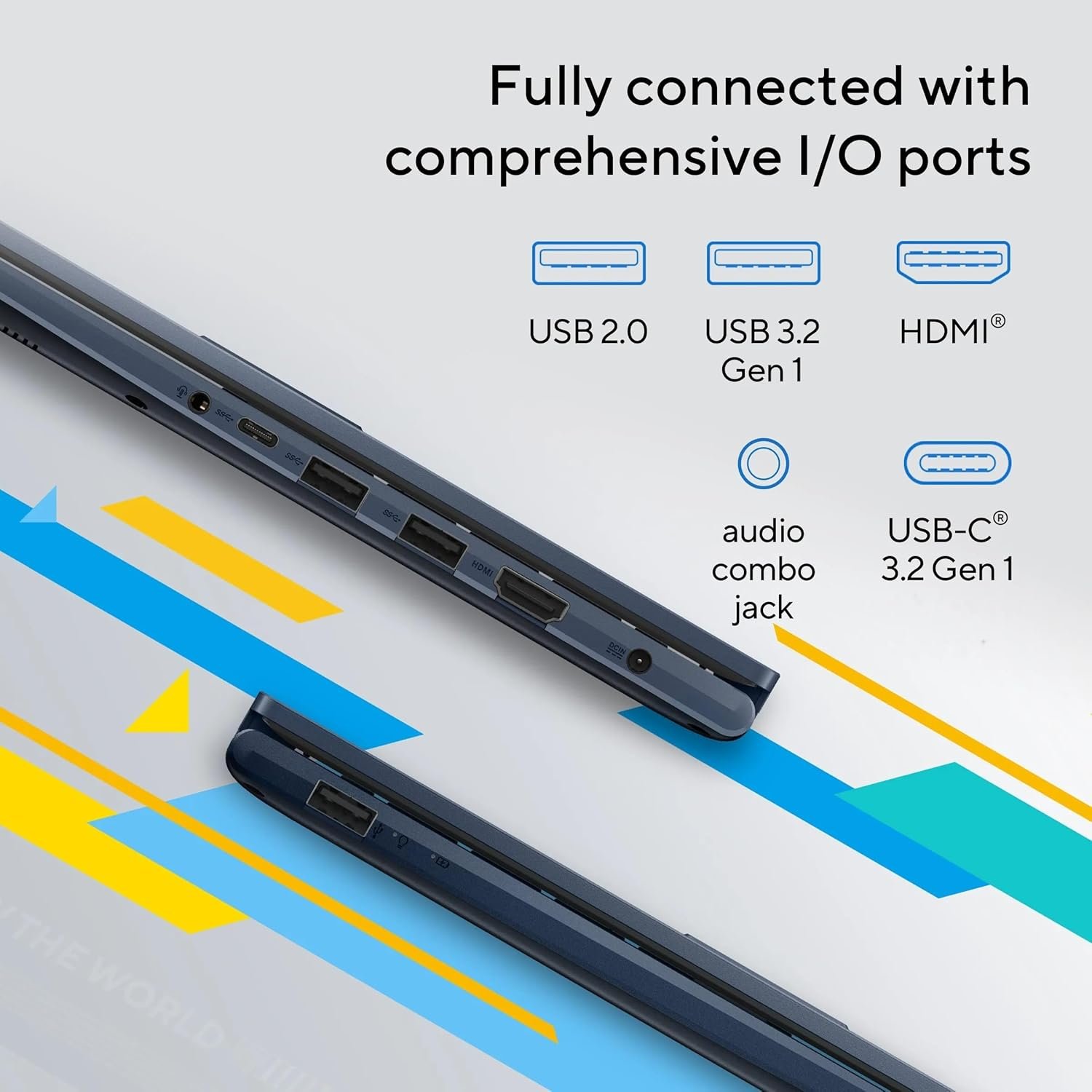 71p4rqfbpgl. sl1500 ASUS Vivobook 14, (i5 14th Gen) Intel Core 5 120U, Thin & Light Laptop(16GB RAM/512GB SSD/FHD/14/60Hz/Fingerprint Reader/M365 Basic (1Year)*/Office Home 2024/Quiet Blue/1.4 Kg) X1404VAP-EB1542WS