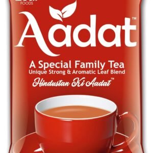 Leaf Aadat Special Family Tea | 1Kg Pouch | Kadak Chai For Refreshing Daily Routine | Aromatic, Strong & Unique Blend of Black Teas For Family | Black Leaf Tea | Hindustan Ki Aadat