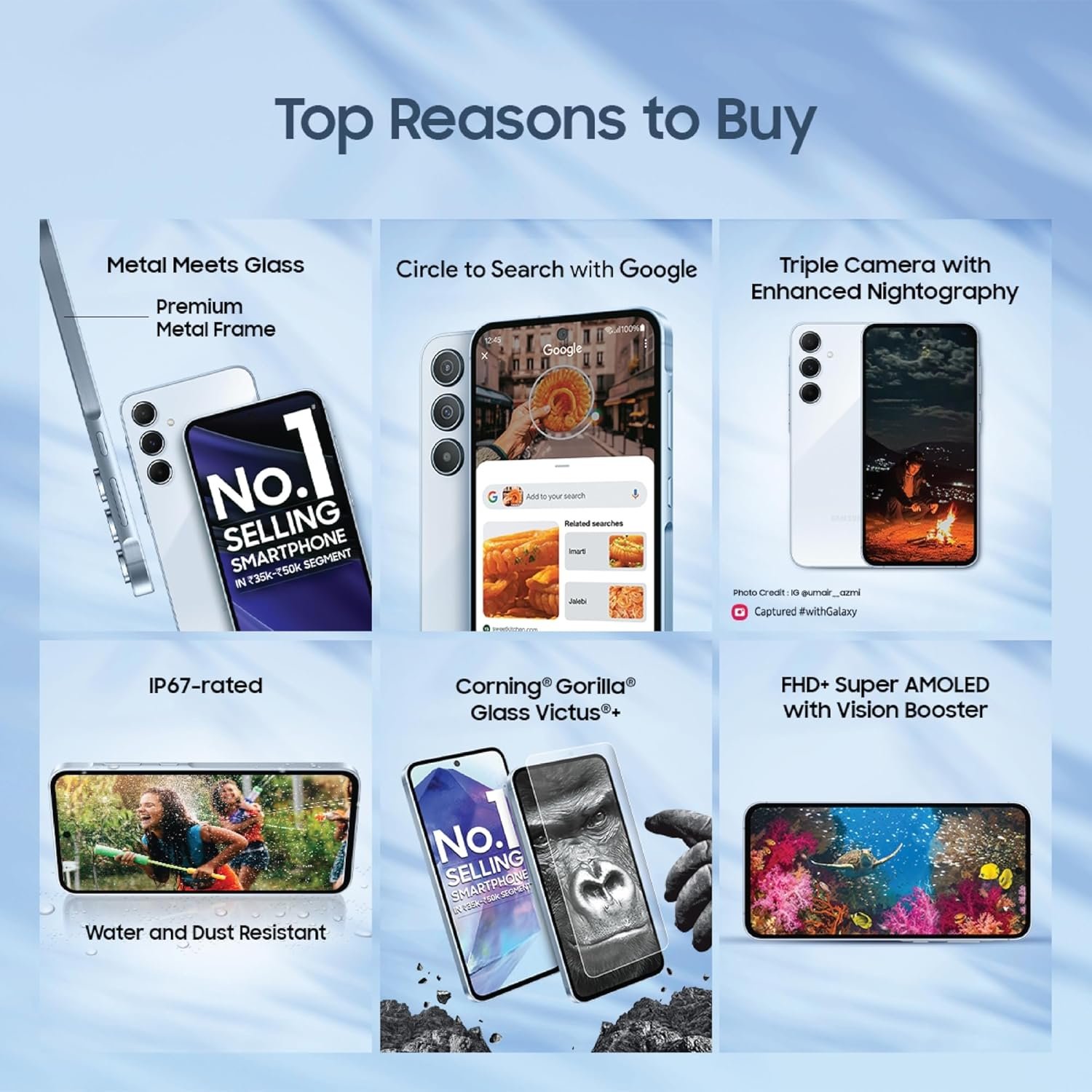 81wfmpeu7jl. sl1500 Samsung Galaxy A55 5G (Awesome Navy, 8GB RAM, 128GB Storage) | AI Mobile | 50MP Main Camera (OIS) | Super HDR Video| Nightography | IP67 | Gorilla Glass Victus+ | sAMOLED | Gaming Smartphone