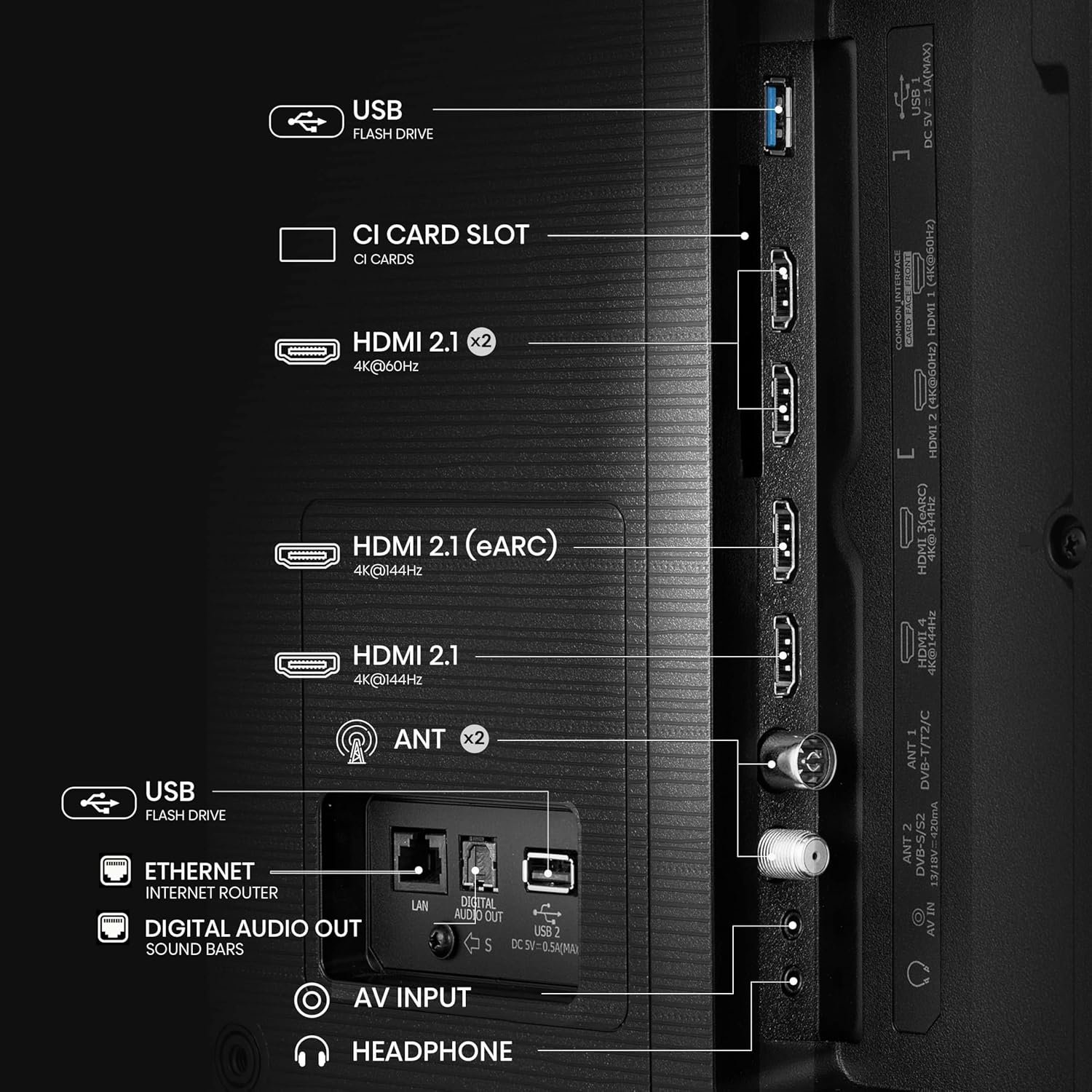 81xvtnx9tol. sl1500 Hisense 139 cm (55 Inches) 4K Ultra HD Smart QLED TV | Dolby Vision Atmos, HDR10+ Adaptive | 144 Hz Game Mode Pro | AI 4K Upscaler | VIDAA OS | 55E7Q PRO (Charcoal Grey)