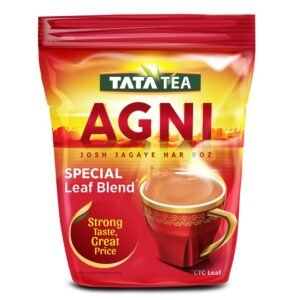 Tata Tea Agni, Special Leaf Blend with Strong Taste, 1Kg Pouch, Assam