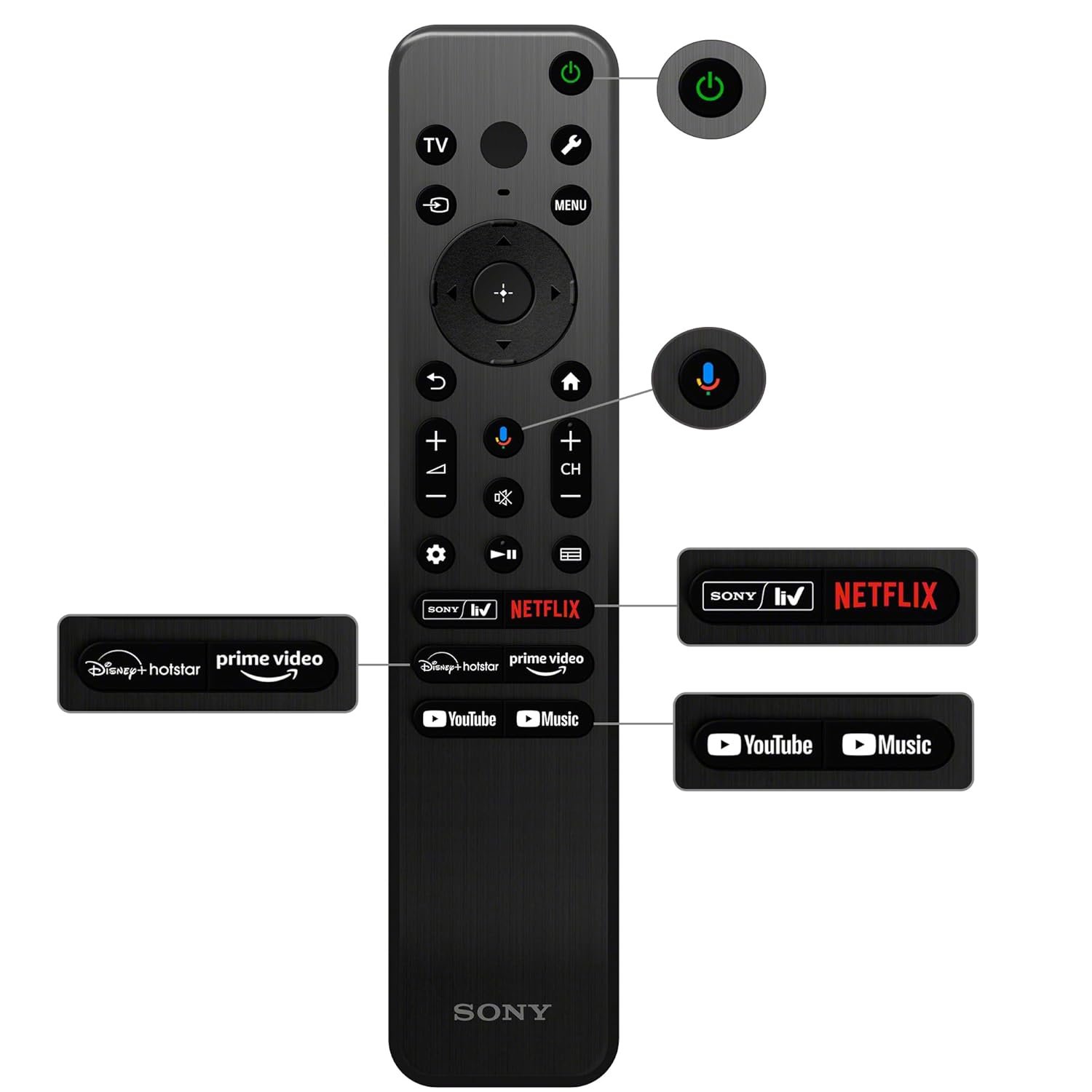 61ai3hmt3tl. sl1500 1783380336 4878 Sony BRAVIA 80 cm (32 inches) HD Ready Smart LED Google TV KD-32W825 (Black)