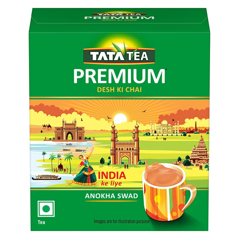 61bcipek15l. sl1000 Tata Tea Premium Desh Ki Chai, Unique Blend Crafted For Chai Lovers Across India, Black Tea, Loose Leaves, 500g