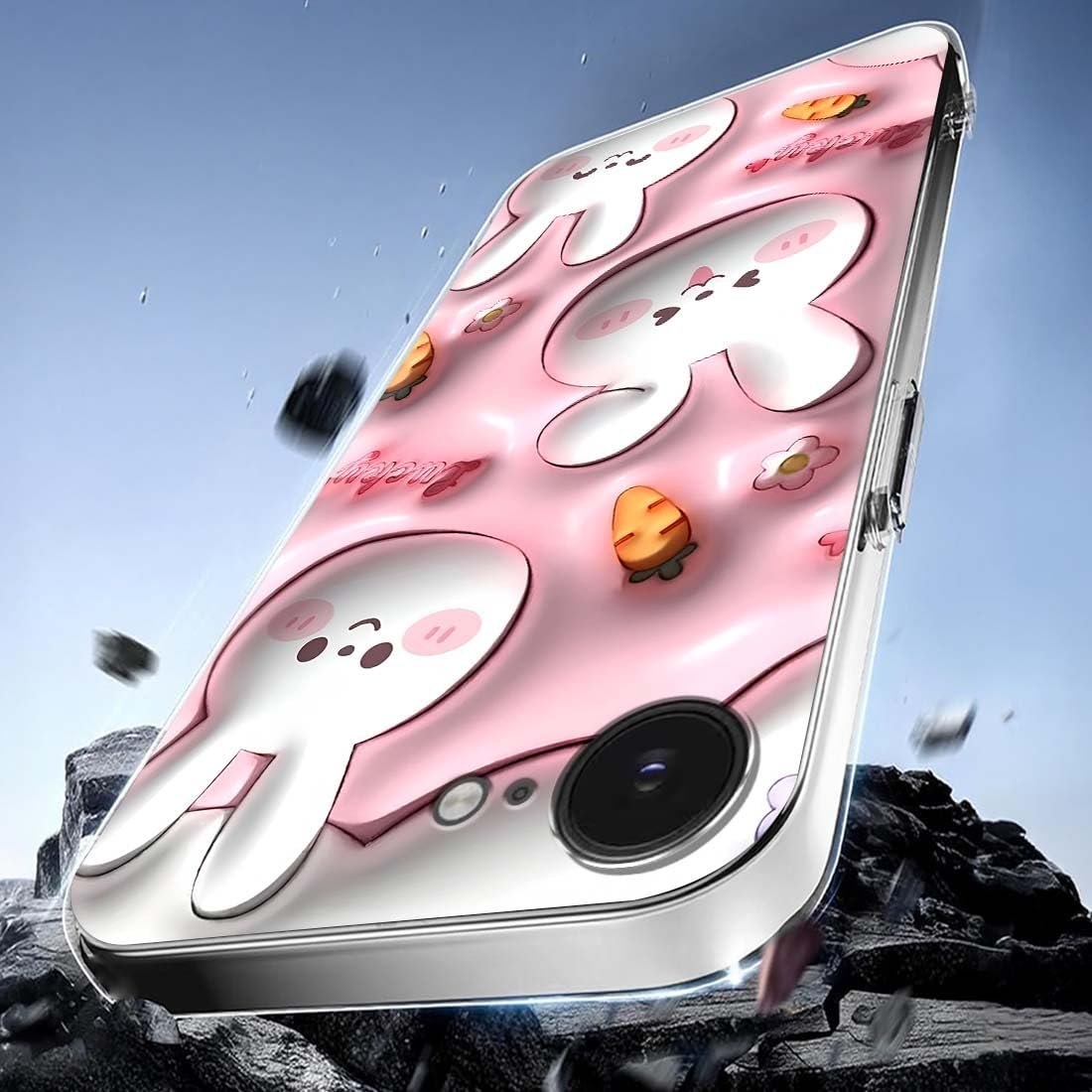 61ertfyrv5l. sl1100 Fashionury Back Cover for Apple iPhone 16e, iPhone 16e Back Cover -D3246