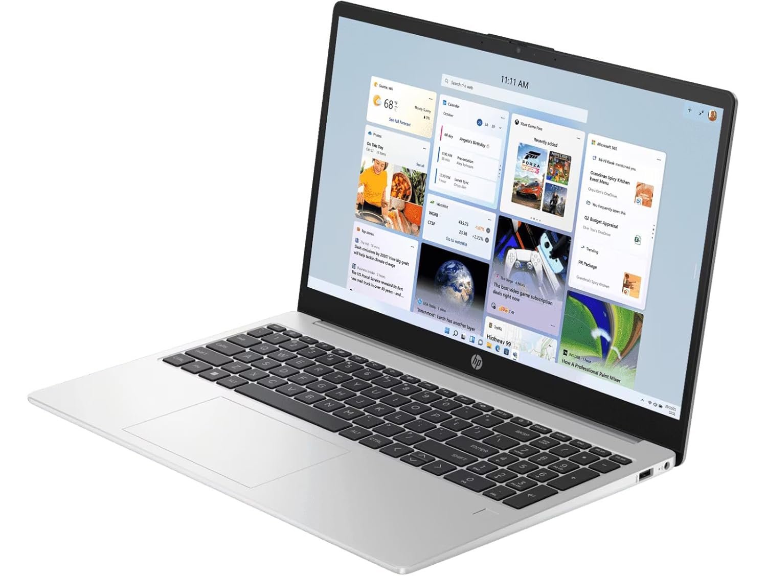 61o0eifpm2l. sl1500 1783735251 4584 HP 15 (2026), AMD Ryzen 7 Octa Core 7735U – (16 GB DDR5/512 GB SSD/AMD Radeon 680M Graphics/Windows 11 Pro) Thin & Light Business Laptop/15.6 FHD Display/Backlit + Fingerprint/Silver/1.5kg/MS Office
