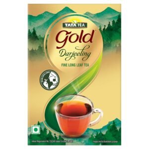 Tata Tea Gold Darjeeling Fine Long Loose Leaves Authentic Darjeeling Tea Black Tea 75 Grams