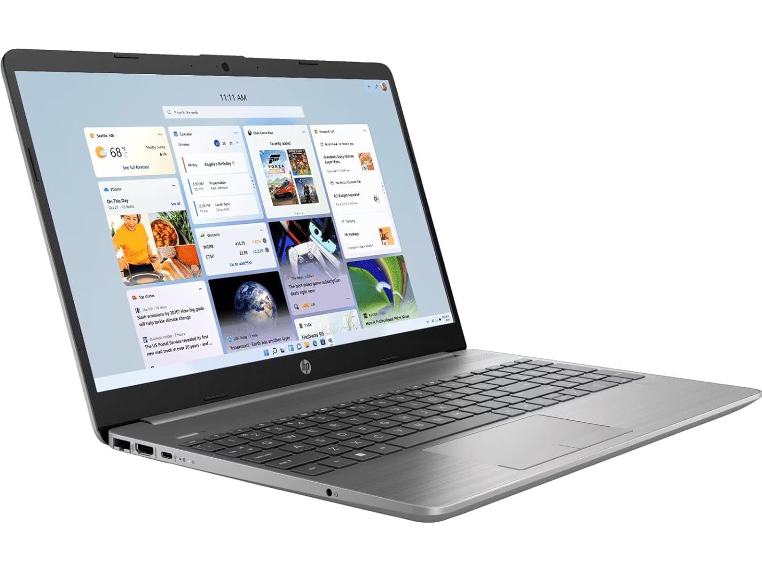 61nux8zkefl. sl1500 HP Laptop 255 G8 (2024), AMD Ryzen 5 5500U Hexa Core – (8GB/256GB SSD/AMD Radeon Graphics/Windows 11) Thin and Light Business Laptop/15.6 (39.62cm)/Silver/1.47 kg/MS Office 2021