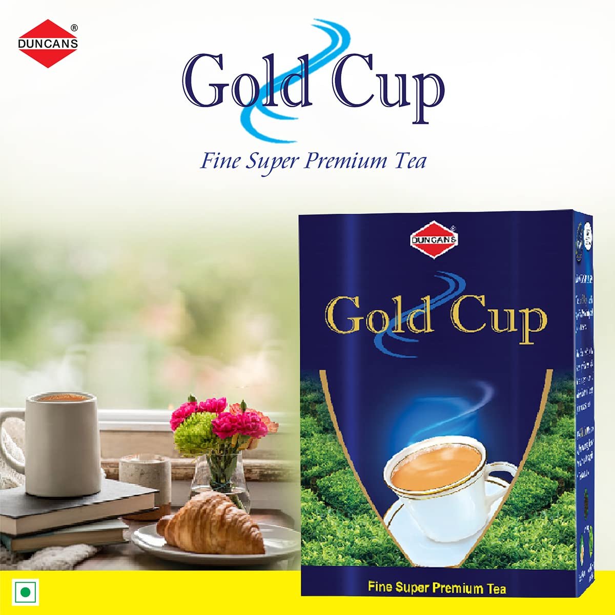 7170oadahl. sl1200 DUNCANS FINEST HAND – PICKED LEAF TEA Assam, Loose Leaves Gold Cup, Fine Super Premium Tea -500 Gm