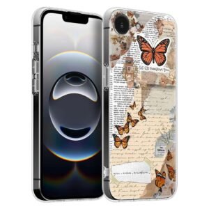 Back Cover Case Designer Flexible Soft Back Case Cover for Apple iPhone 16e -D2266