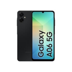 Samsung Galaxy A06 5G, Android Smartphone, Dual SIM Mobile Phone, 4GB RAM, 128GB Storage, Black (BAE Version)